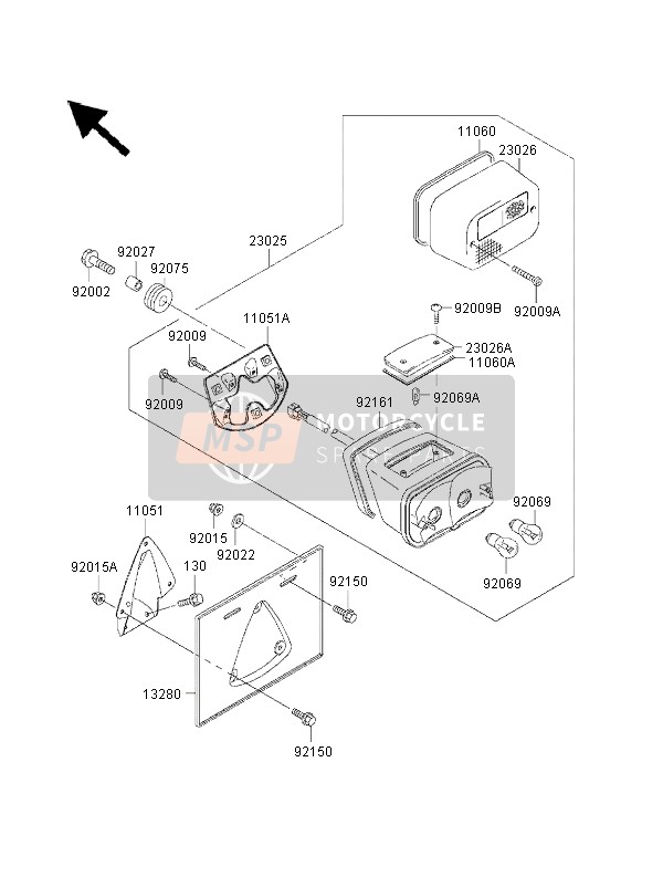 920091912, Screw,Tapping,4X16, Kawasaki, 0