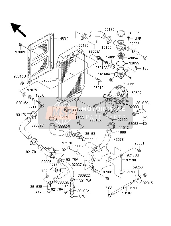 270101403, Switch,Thermostat, Kawasaki, 0