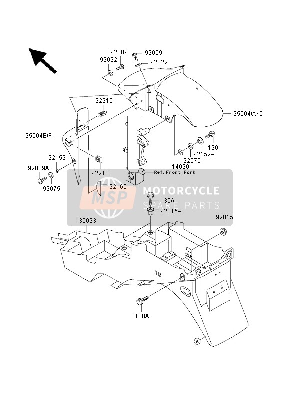 921601961, Dämpfer, Kawasaki, 0