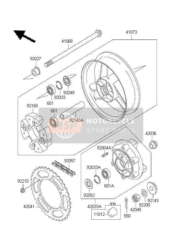 420411362, SPROCKET-HUB,48T, Kawasaki, 0