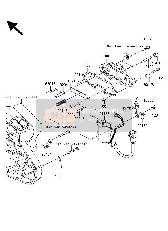 920430015, Pin,Decomp, Kawasaki, 0