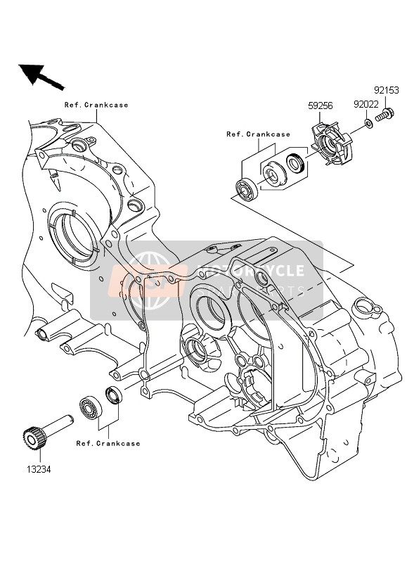 592560002, Helice, Kawasaki, 0