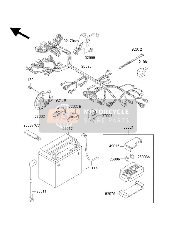 Chassis elektrische uitrusting