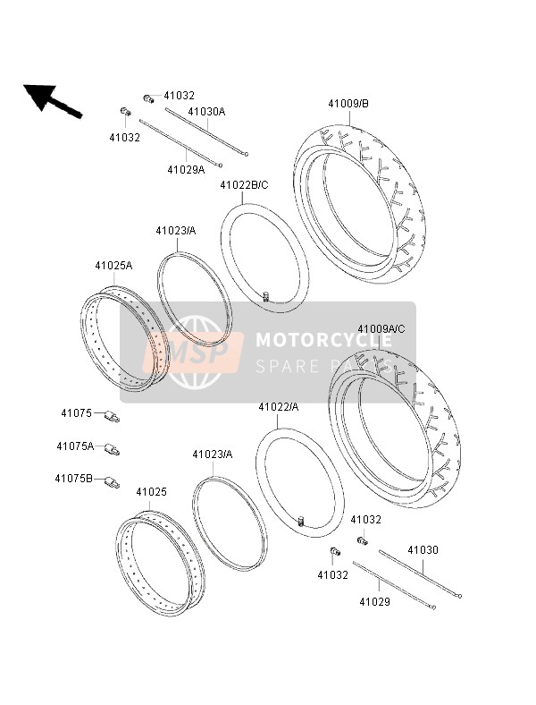 Kawasaki VN800 DRIFTER 2002 Tyres for a 2002 Kawasaki VN800 DRIFTER