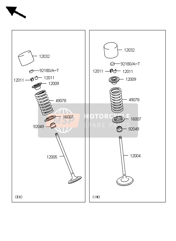 120091091, RETAINER-VALVE Spring, Kawasaki, 0