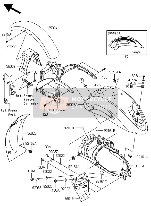 921610406, Damper, Kawasaki, 1