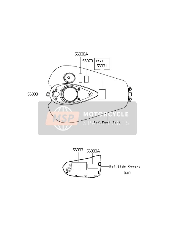 560300013, Label, Ignition, Kawasaki, 0