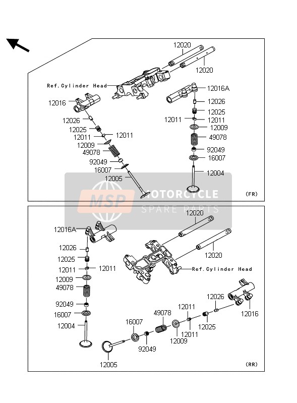 120200008, SHAFT-ROCKER, Kawasaki, 0