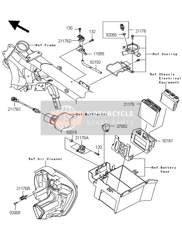 Kawasaki VN1700 VOYAGER CUSTOM ABS 2012 Fuel Injection for a 2012 Kawasaki VN1700 VOYAGER CUSTOM ABS