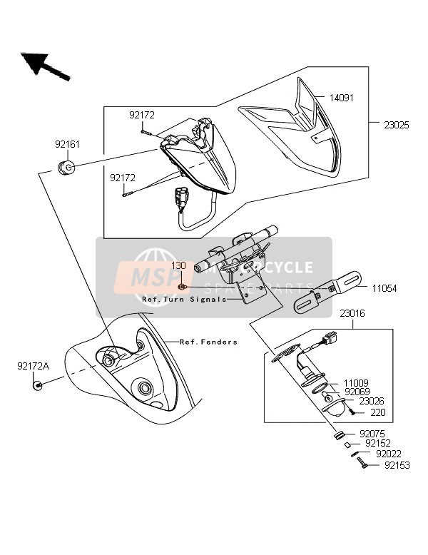 921720392, Screw,Tapping,4X16, Kawasaki, 1