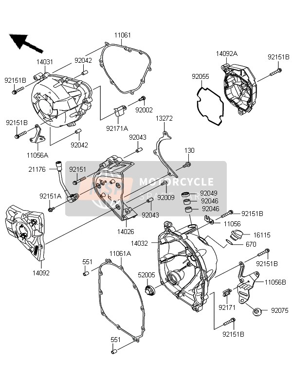 Copertura del motore