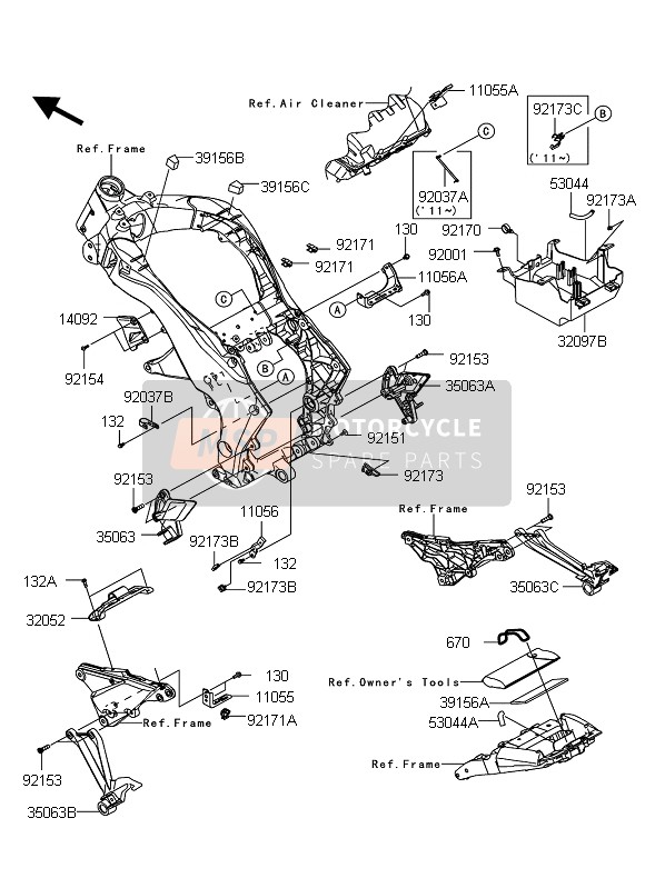 391560661, Mat, Hendel, Dissel, Kawasaki, 2