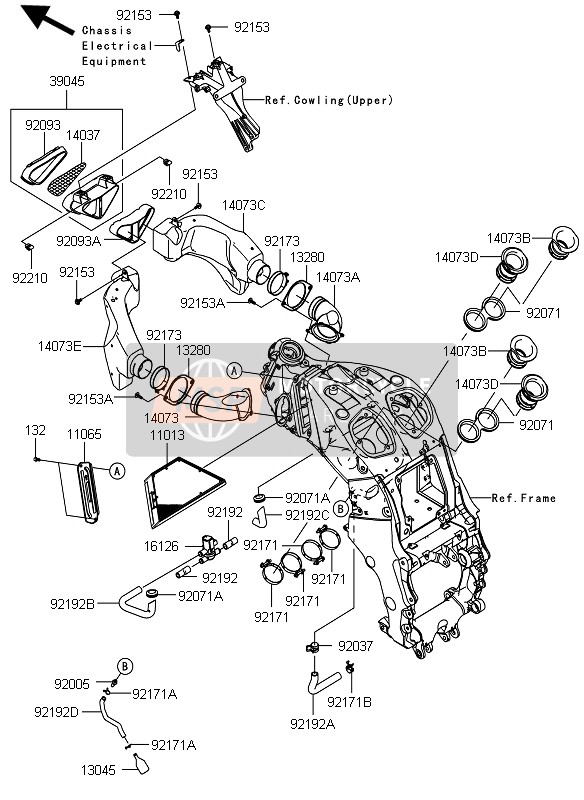 921921007, Tube, FITTING-ASV, Kawasaki, 0