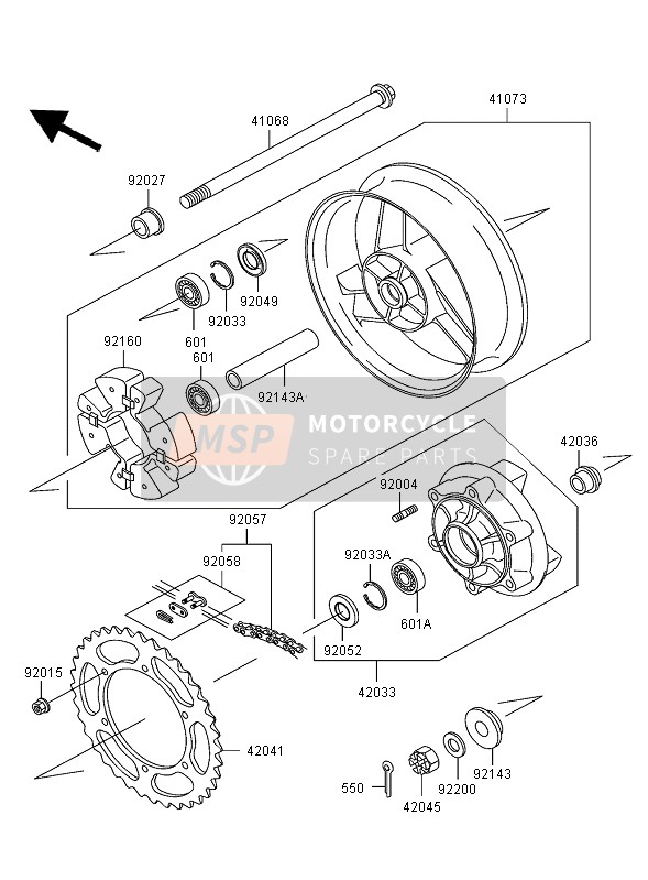 920581098, JOINT-CHAIN,Drive, Kawasaki, 0