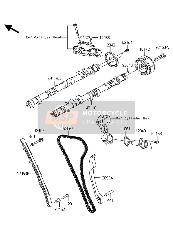 Camshaft & Tensioner