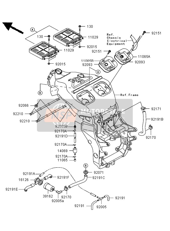 921911698, Tube,Aircutvalve, Kawasaki, 0