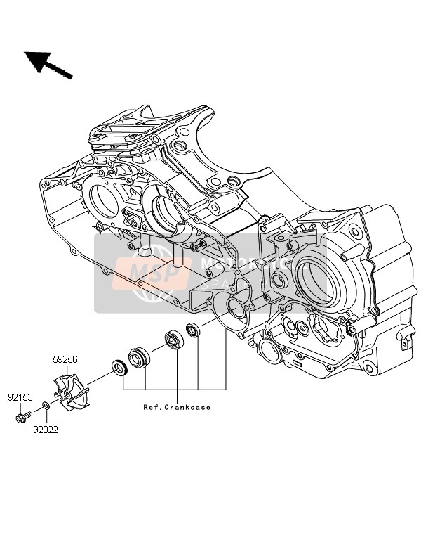 Kawasaki VN1700 VOYAGER CUSTOM ABS 2011 WASSERPUMPE für ein 2011 Kawasaki VN1700 VOYAGER CUSTOM ABS