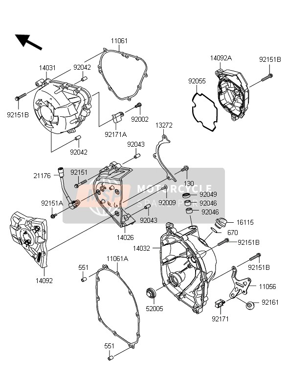 Couvert de moteur