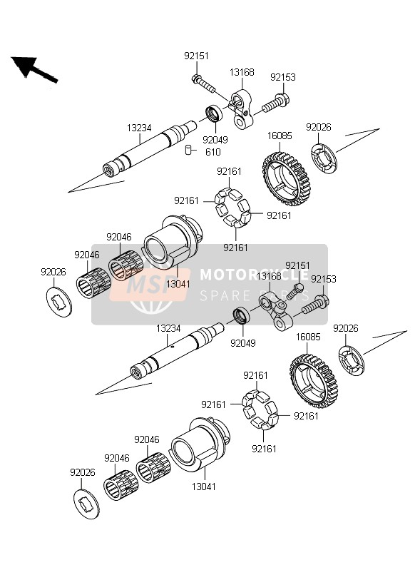 Kawasaki ZZR1400 ABS 2011 Balancer for a 2011 Kawasaki ZZR1400 ABS