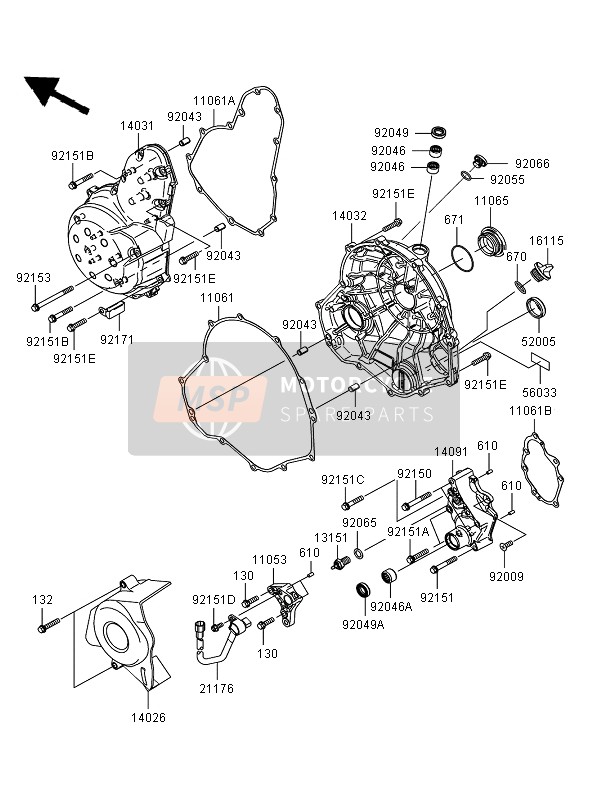 Couvert de moteur