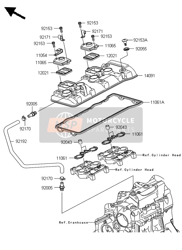 921710255, Clamp,Harness, Kawasaki, 0