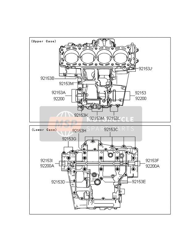 Crankcase Bolt Pattern