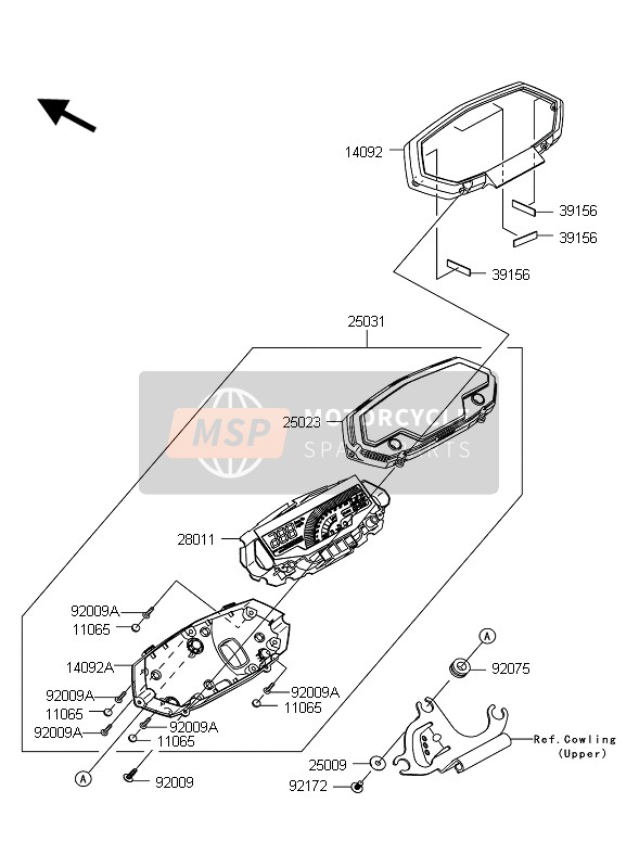 Kawasaki Z1000 2010 Metro para un 2010 Kawasaki Z1000