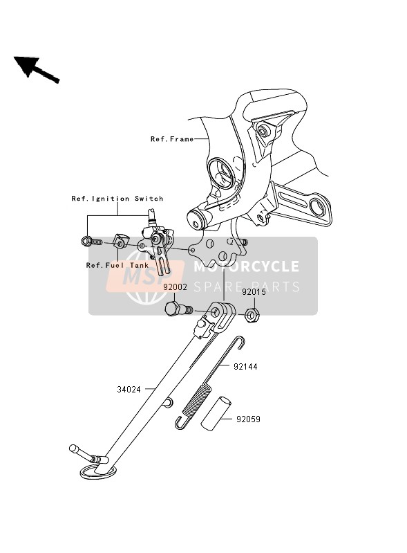 Kawasaki ER-6N 2006 Estar para un 2006 Kawasaki ER-6N