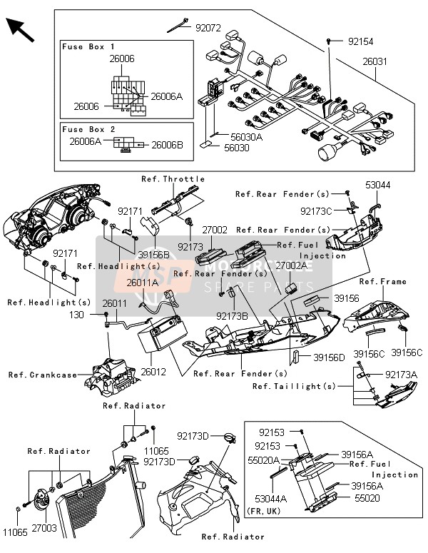 391561983, Pad,30X80X1.5, Kawasaki, 0