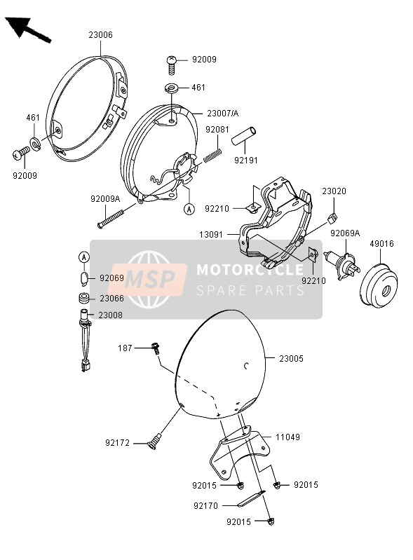 921701726, Clamp, Kawasaki, 0