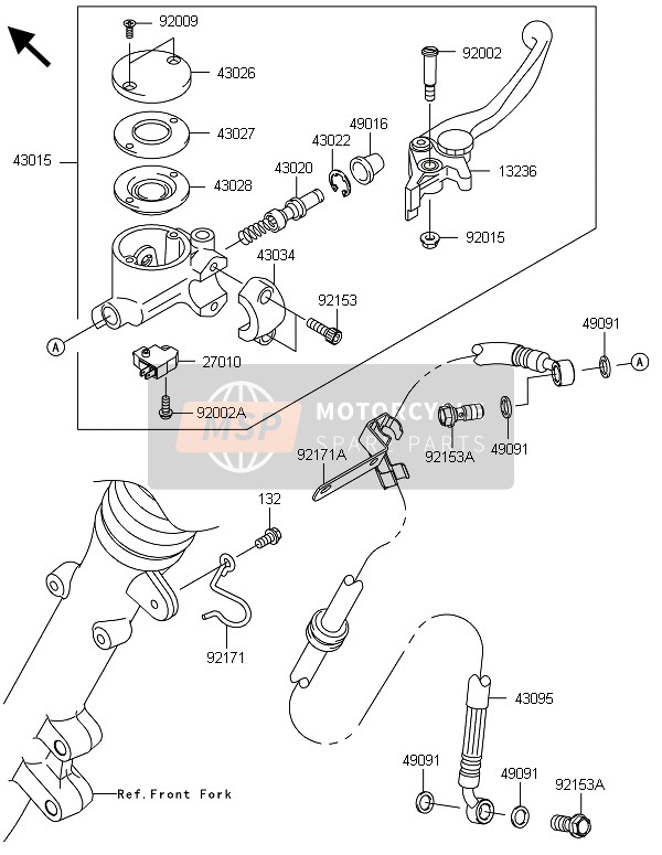 Front Master Cylinder