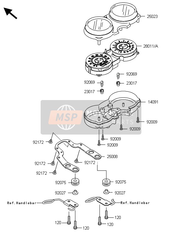 Kawasaki W800 2013 MESSGERÄT(E) für ein 2013 Kawasaki W800