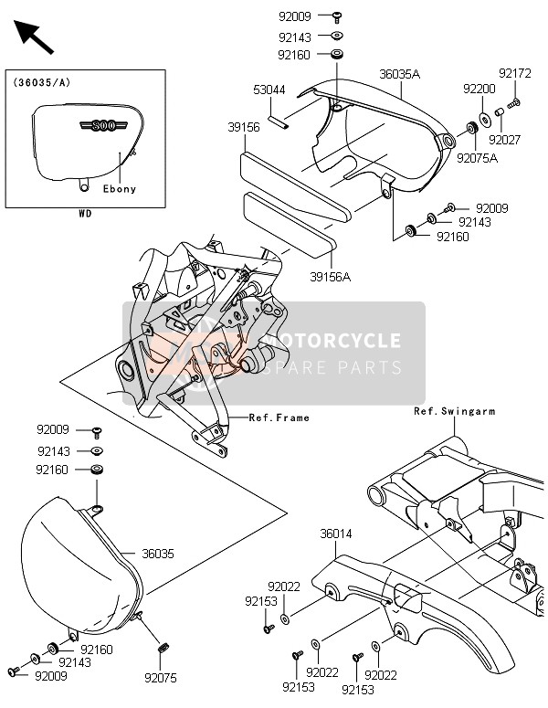 Side Covers & Chain Cover (ADF)