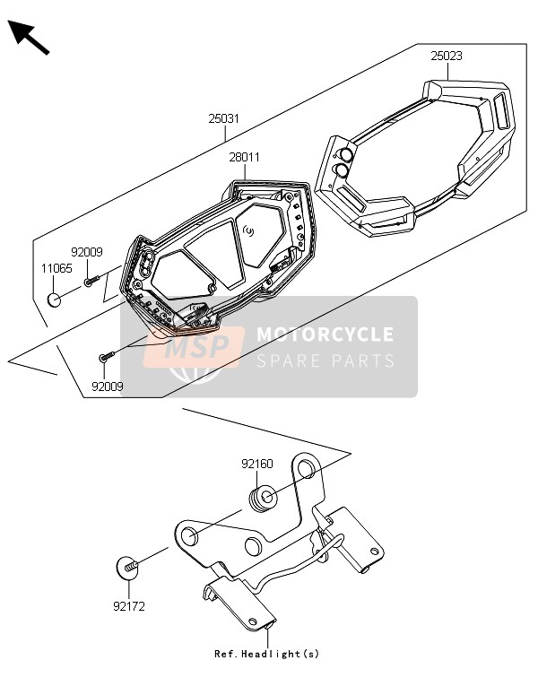 Kawasaki Z800 ABS-DDS 2013 Metro(s) per un 2013 Kawasaki Z800 ABS-DDS