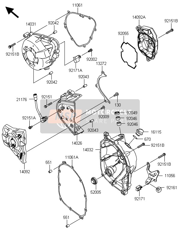 Couvert de moteur(S)