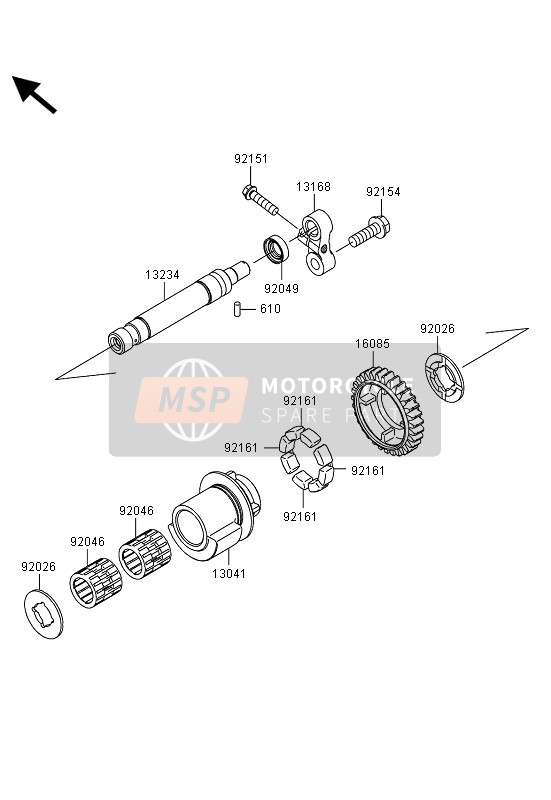 Kawasaki Z1000SX 2013 Balancer for a 2013 Kawasaki Z1000SX