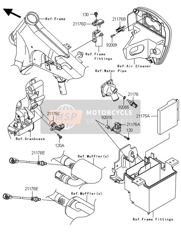 Kawasaki VN900 CUSTOM 2014 Fuel Injection for a 2014 Kawasaki VN900 CUSTOM