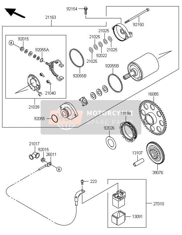 Motorino di avviamento