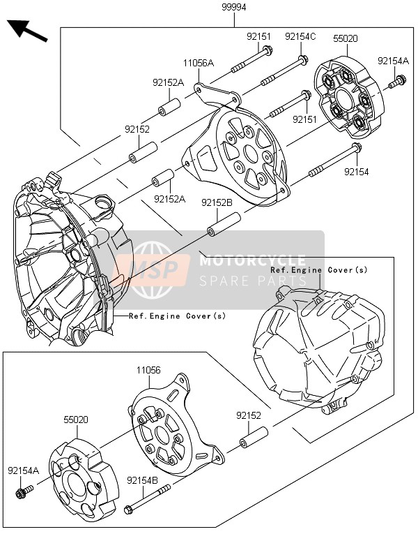 Kawasaki Z800 2014 Accessory (Engine Guard) for a 2014 Kawasaki Z800