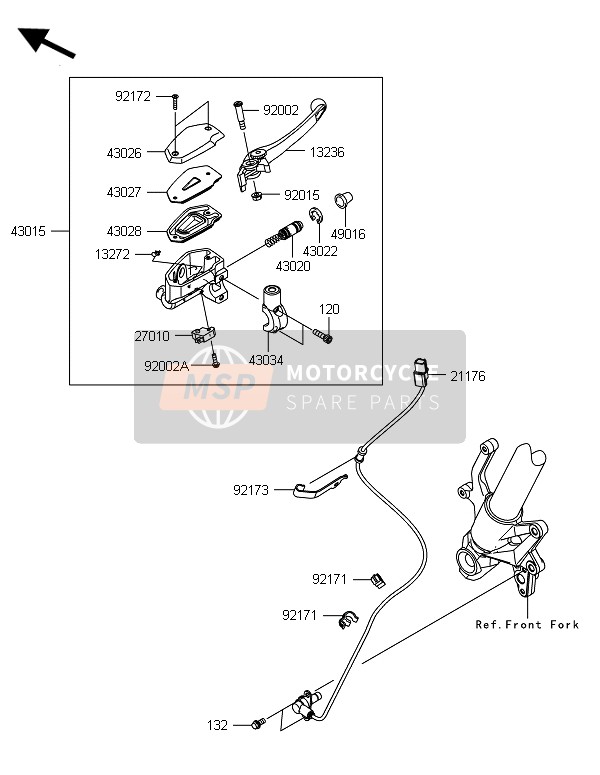 Front Master Cylinder