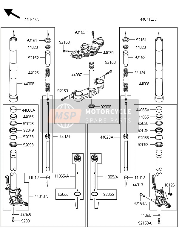 120CA0840, BOLT-SOCKET,8X40, Kawasaki, 1