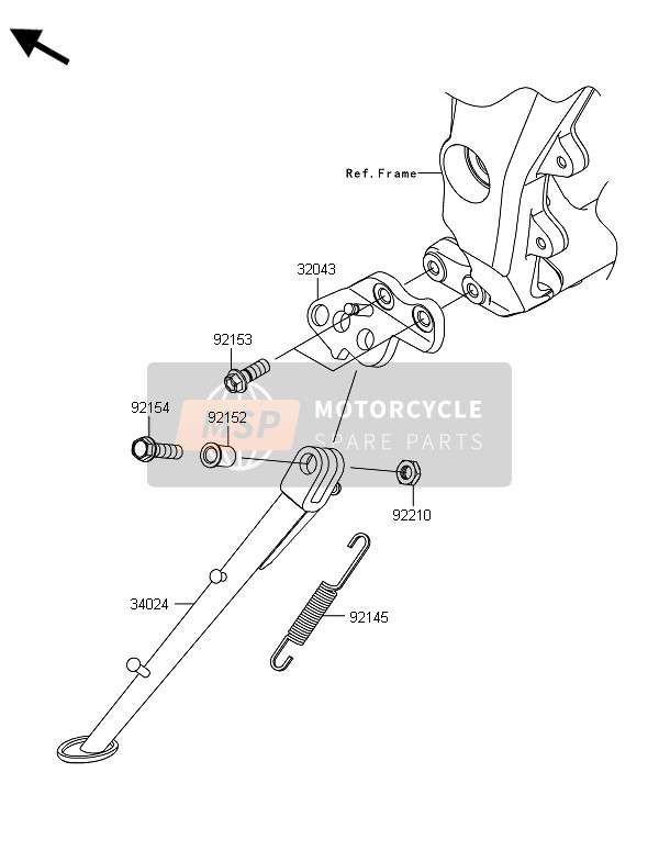 Kawasaki ZX1000SX ABS 2014 Estar(S) para un 2014 Kawasaki ZX1000SX ABS