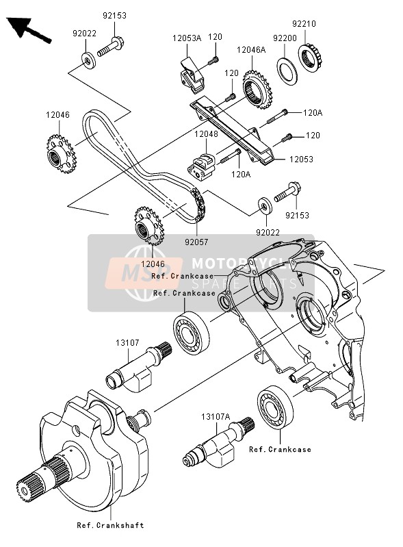 Kawasaki VN2000 2006 Balancer for a 2006 Kawasaki VN2000