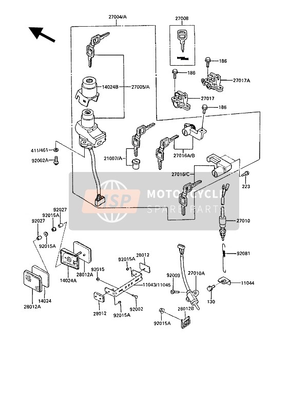 920271923, Manschette 5.6X8X8,8, Kawasaki, 1