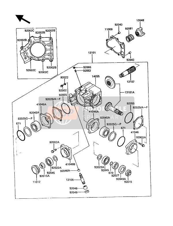 921801115, Shim,52.5X61.5X0.10, Kawasaki, 1