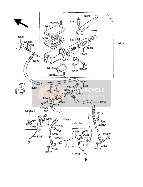 Front Master Cylinder