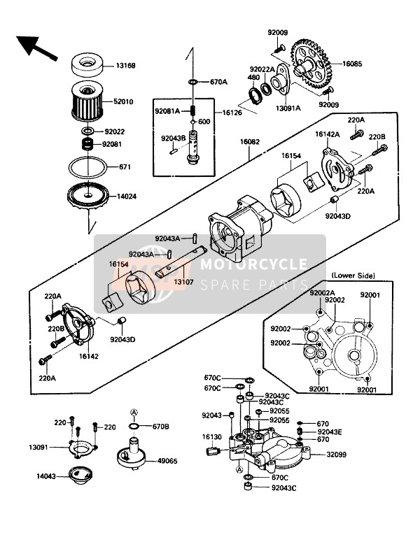 920021881, Bolt,  6X43, Kawasaki, 2