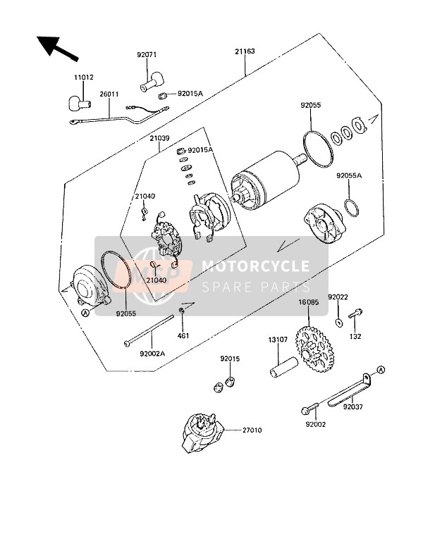 Motorino di avviamento