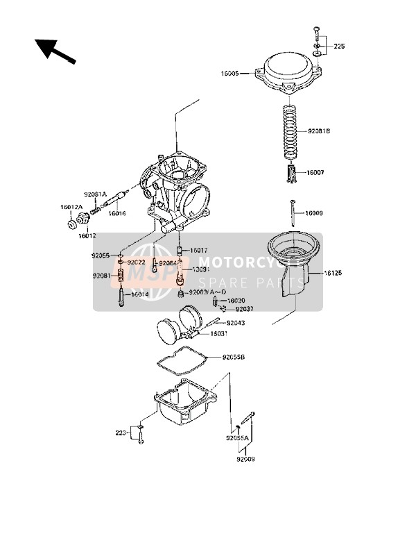 Pièces de carburateur