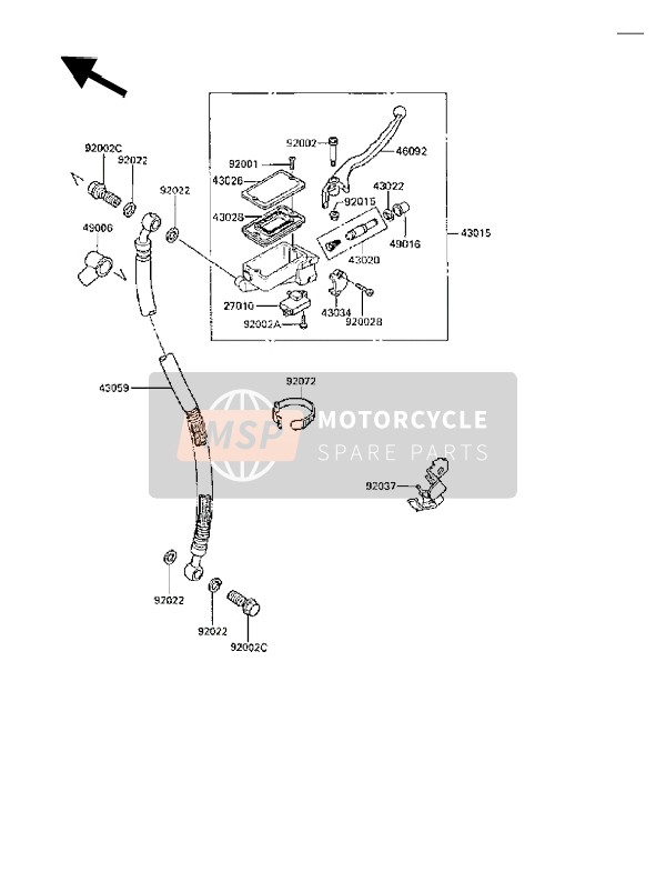 Front Master Cylinder